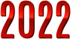 Red 2022 PNG Clipart