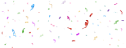 Birthday Party Confetti PNG Clipart