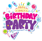 Birthday Party PNG Clipart Picture