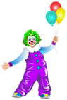 Clown PNG Transparent Clip Art Image