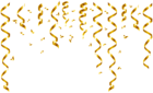 Confetti Gold Clip Art PNG Image