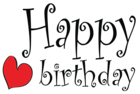 Cute Happy Birthday Clipart Picture