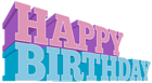 Happy Birthday Clip Art PNG Image