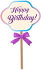 Happy Birthday Deco PNG Clip Art Image