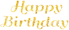 Blue Happy Birthday Sign PNG Clip Art Image