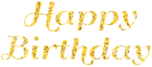 Happy Birthday Free PNG Clip Art Image
