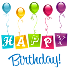 Happy Birthday PNG Clipart Picture