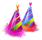 Happy Birthday Party Hats Transparent PNG Clipart ...