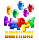 Happy Birthday Transparent PNG Picture