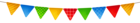 Transparent Colorful Streamer PNG Picture