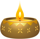 Diwali Candle Clip Art