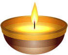 Diwali Candle PNG Clipart