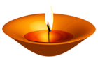 Diwali Candle PNG Clipart Image