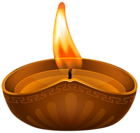 Diwali Candle PNG Transparent Clip Art Image