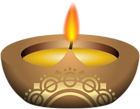 Diwali Holiday Candle PNG Clip Art