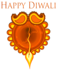 Happy Diwali Decoration PNG Clip Art Image