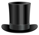 Black Top Hat PNG Clipart