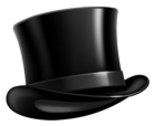 Black Top Hat PNG Clipart Picture