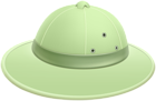 Green Pith Helmet PNG Clipart