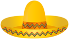 Mexican Hat PNG Transparent Clipart
