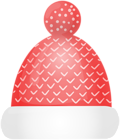 Red Winter Hat PNG Clipart