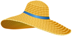 Straw Hat PNG Transparent Clipart