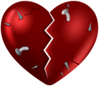 Broken Heart PNG Clip Art Image
