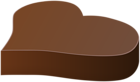 Chocolate Heart Transparent Clipart