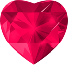 Crystal Heart Pink PNG Clipart