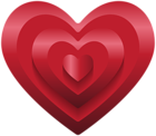 Deco Heart PNG Clip Art Image