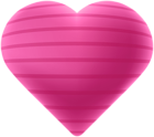 Deco Heart Pink PNG Clipart