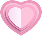 Decorative Heart PNG Pink Clipart