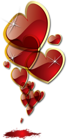 Decorative Hearts Clipart Elements