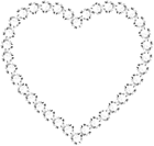 Diamond Heart PNG Clip Art Image