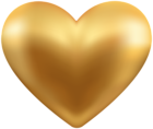 Gold Heart Transparent PNG Clip Art | Gallery Yopriceville - High