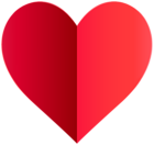 Heart Paper Red PNG Transparent Clipart