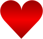 Heart Shape Red PNG Clipart
