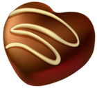 Heart of Chocolate PNG Picture Clipart