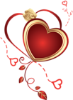 Heart with Rose Clipart