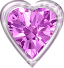 Pink Diamond Heart Clipart