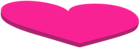 Pink Fallen Heart PNG Clipart