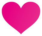 Pink Heart PNG Decorative Clipart
