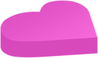 Pink Heart Transparent PNG Clipart
