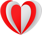 Red Heart Decoration PNG Clipart