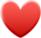 Red Heart Transparent Clip Art Image