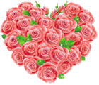 Red Roses Heart Clipart