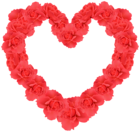 Rose Heart PNG Clipart