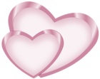 Soft Pink Hearts Clipart
