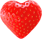 Strawberry Heart PNG Clipart