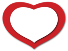 Transparent Red Heart PNG Clipart